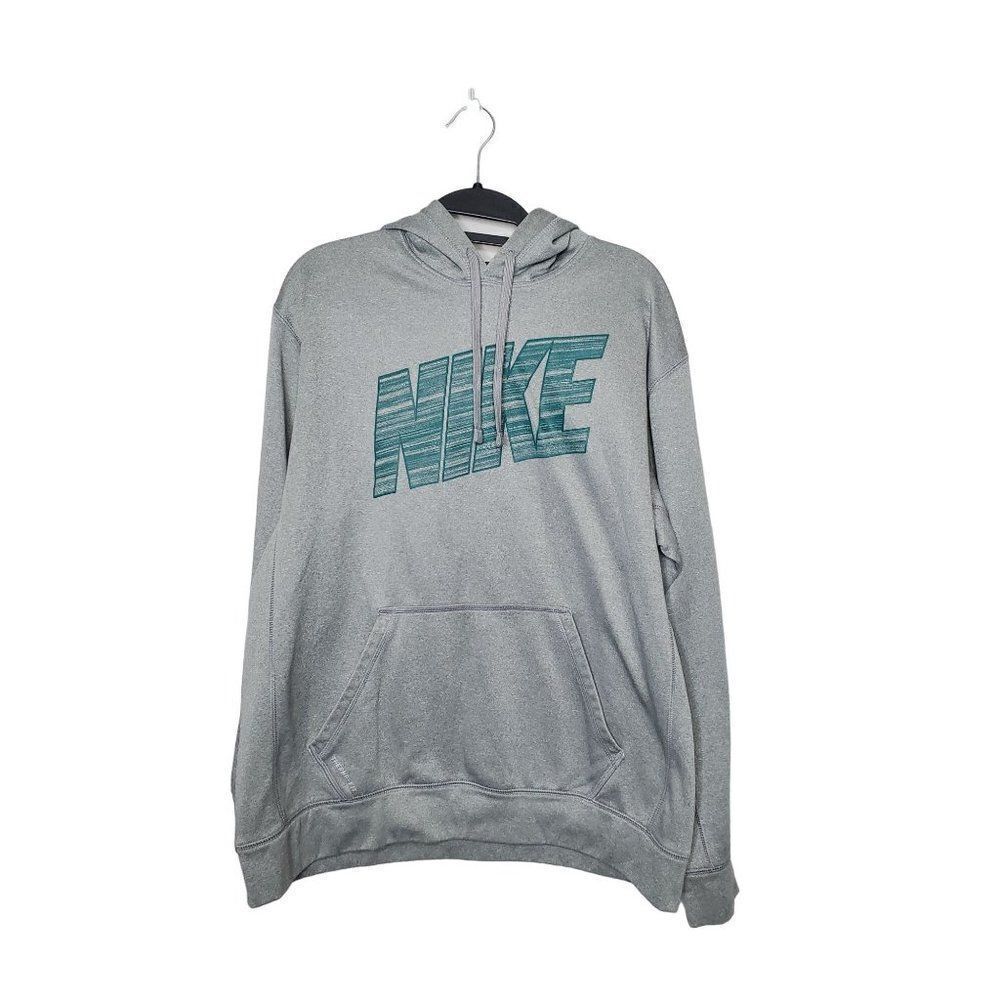 Nike Therma-Fit Hyper Blur Spell Out Graphic Men's Hoodie